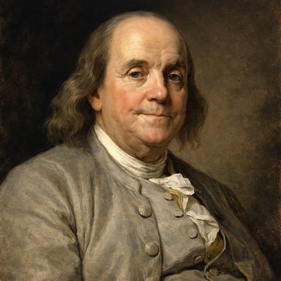 Benjamin Franklin Portrait